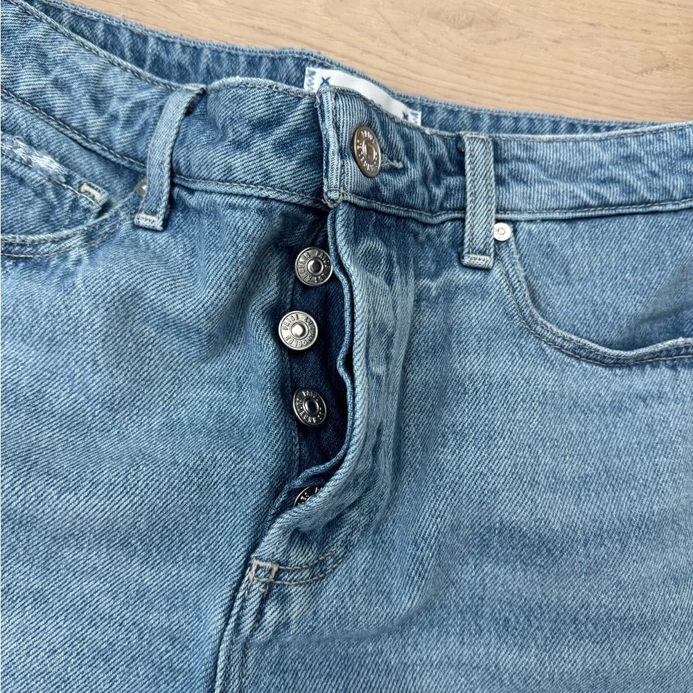 PAIGE - Noella Button Fly Shorts - Picture 4 of 11
